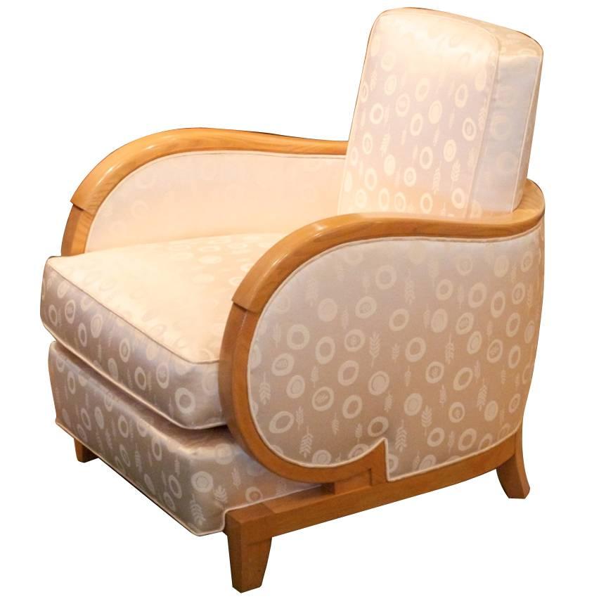 Rene Prou Single Art Deco Club Chair