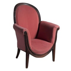 Andre Groult Early Art Deco Single Club Chair