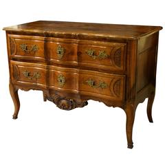 French Louis XV Fruitwood Provincial Commode