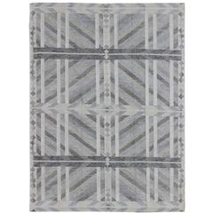 Large Modern Scandinavian/Swedish Geometric Rug 8