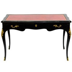 Louis XV Style Lacquered Bureau Plat 4
