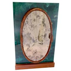 Aldo Tura Bar in Green Goatskin 3