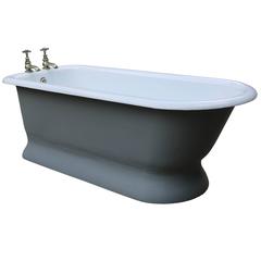 Rare Antique Cast Iron Bath Tub 5