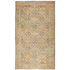 Antique Oversized Persian Kerman Rug 9