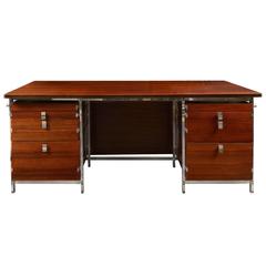 Jules Wabbes Rosewood Desk, 1969