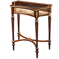 19th Century Louis XVI Style Display Table 2