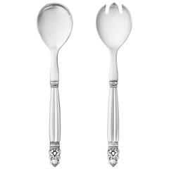 Georg Jensen Acorn Salad Set