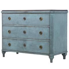 19th Century Swedish Gustavian Influenced Chest of Drawers Commode