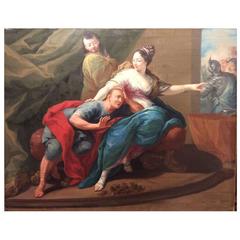 Samson and Delilah, Oil on Canvas, 18th Century
