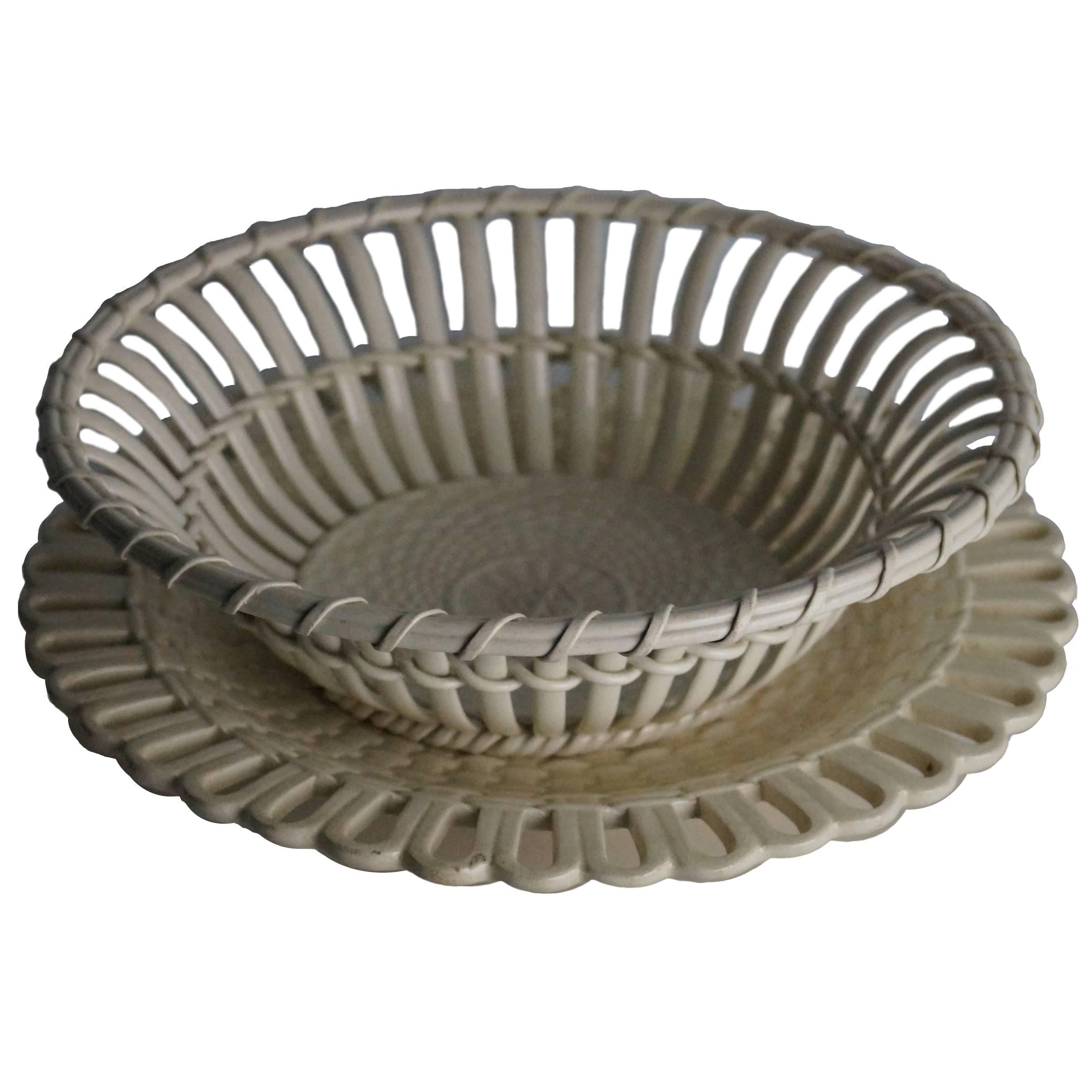 Wedgwood Chestnut Basket, 1850