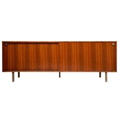 Large Minimalist Rosewood Sideboard Designed by Alfred Hendrickx for Belform