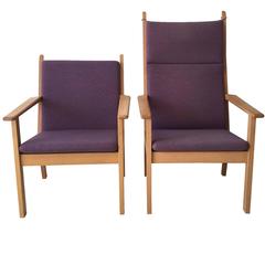 Set of Chairs by Hans Wegner for GETAMA, 1980s 8