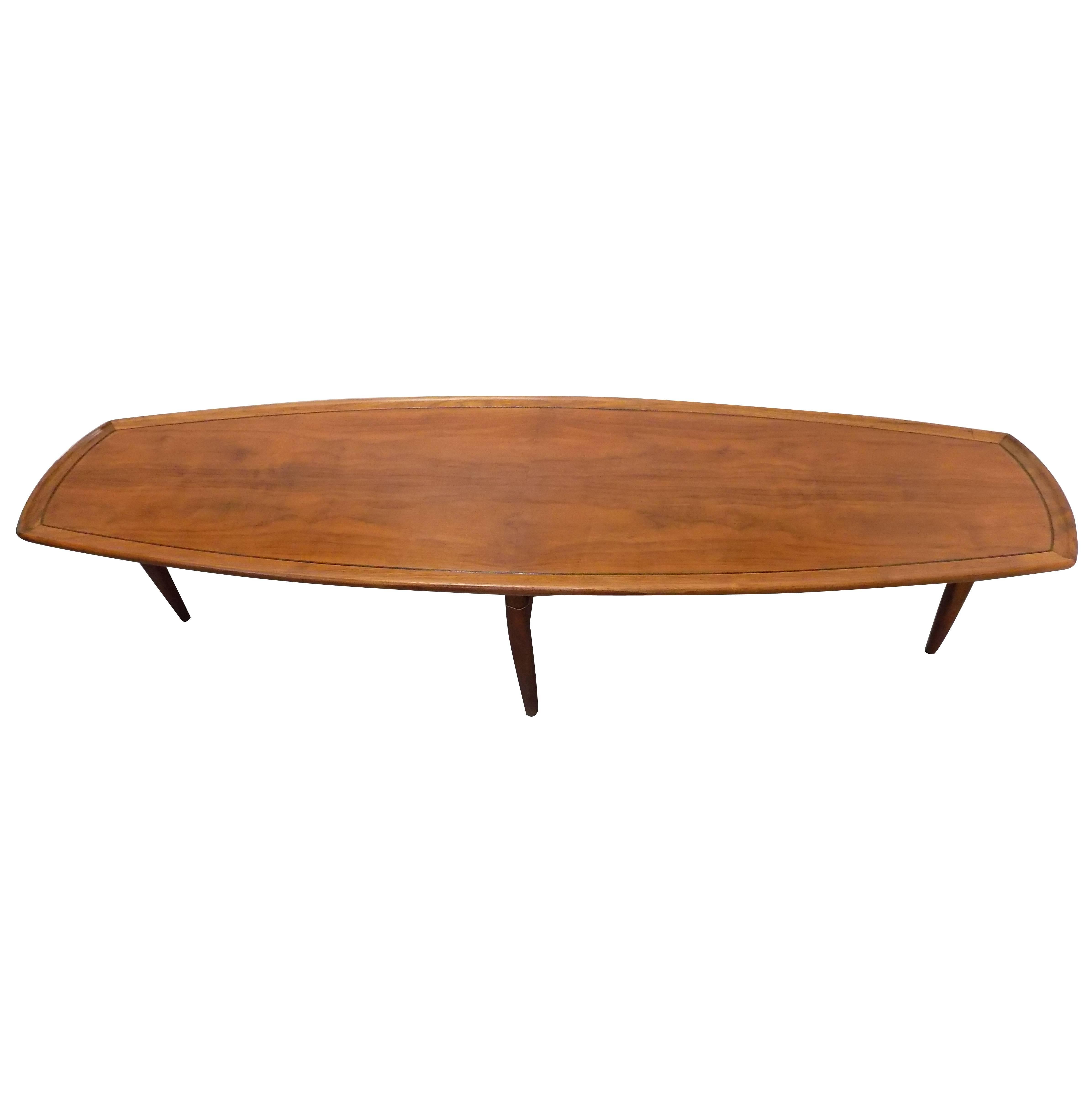 Coffee Table “Surfing” by Drexel For Sale