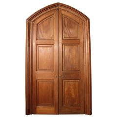 Pair of High Quality Late 19th Century Mahogany Double-Doors 8