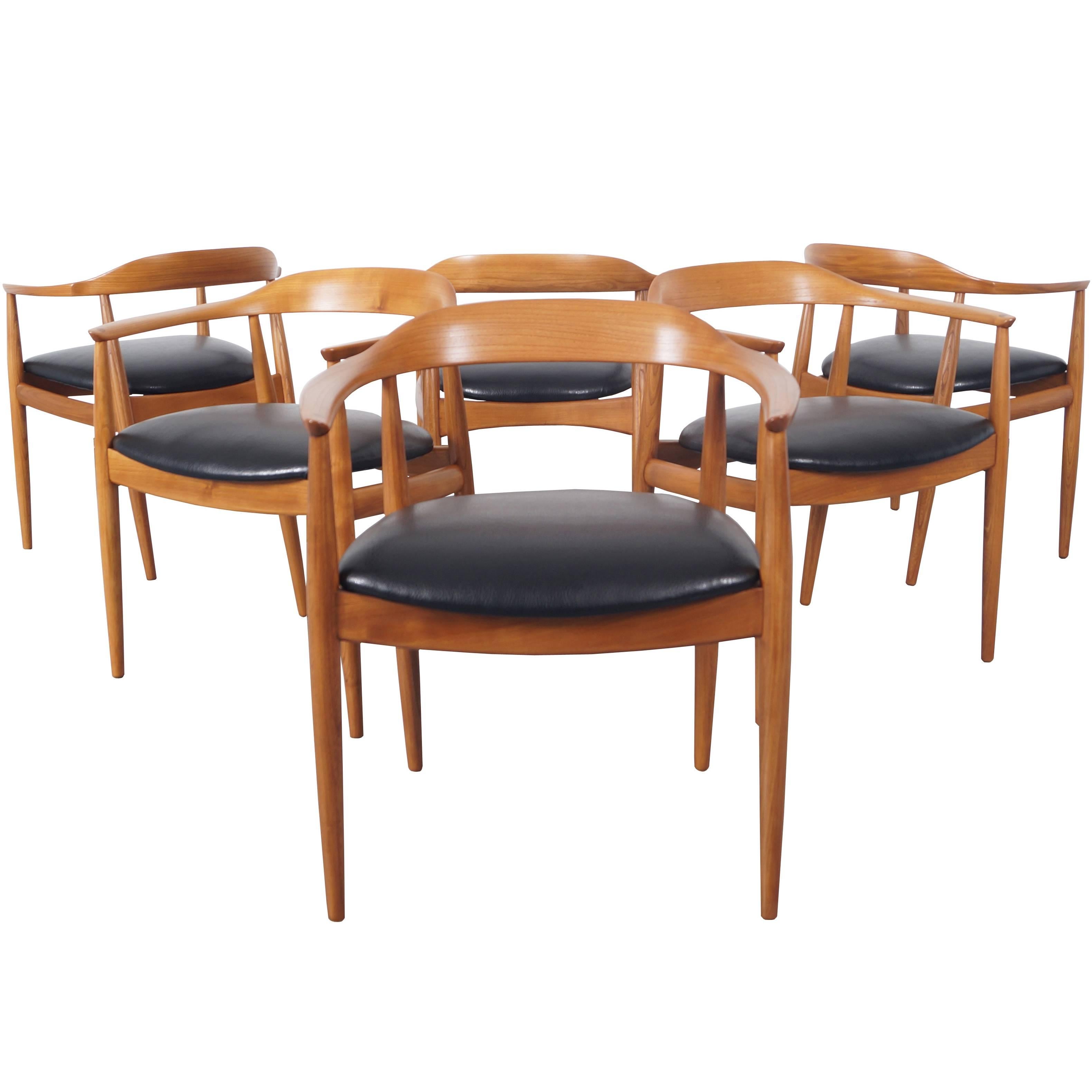 Danish Modern Dining Chairs by Niels Eilersen