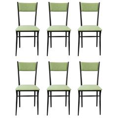 Set of Six Mid-Century Dining Chairs