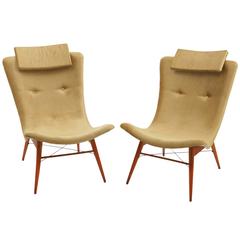Lounge Chairs by Miroslav Navrátil for Ceský Nábytek, Czechoslovakia, 1960s