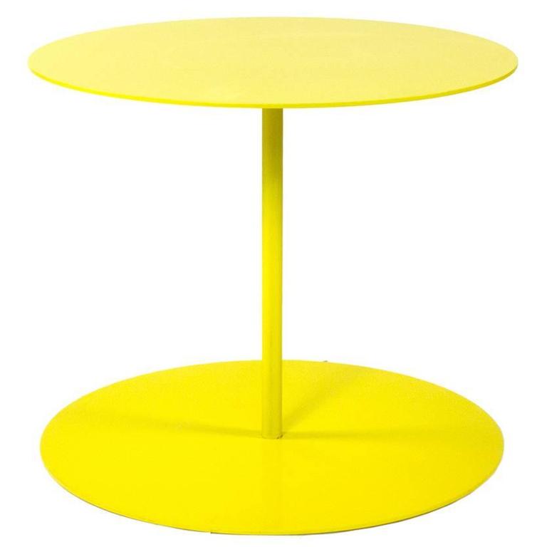 Gong Coffee Table by Giulio Cappellini Yellow, Italy For Sale at 1stDibs