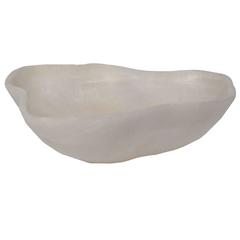 Large Organic Modern Polished Onyx Bowl