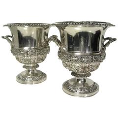 Matthew Boulton, Antique English, Champagne Coolers, Old Sheffield Plate