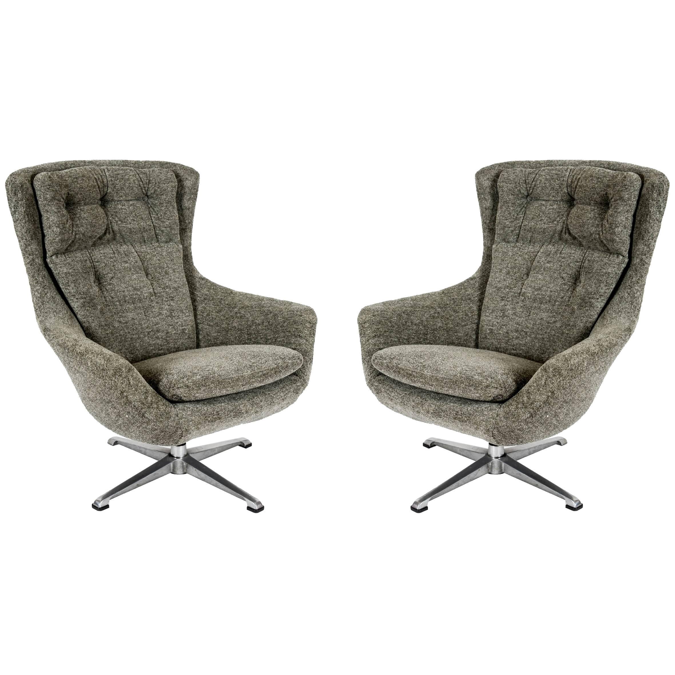 Pair of Swivel Armchairs at cost price.