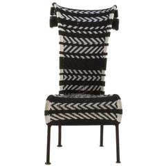 Used Moroso M'Afrique Black and White Sunny Chair by Tord Boontje, Italy