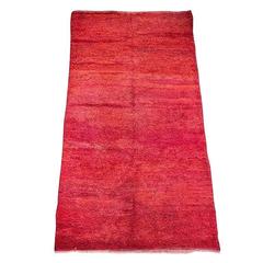 Moroccan Red Tribal Rug "Bed of Red Roses" 3