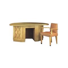 French Modern Neoclassical Desk Attributed to Jean-Charles Moreux 12