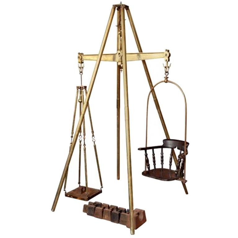 Victorian Bronze Jockey Scale at 1stdibs