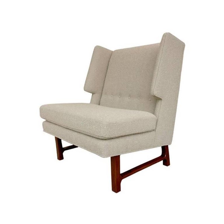 Dunbar Style Wing Chairs by Lost City Arts For Sale