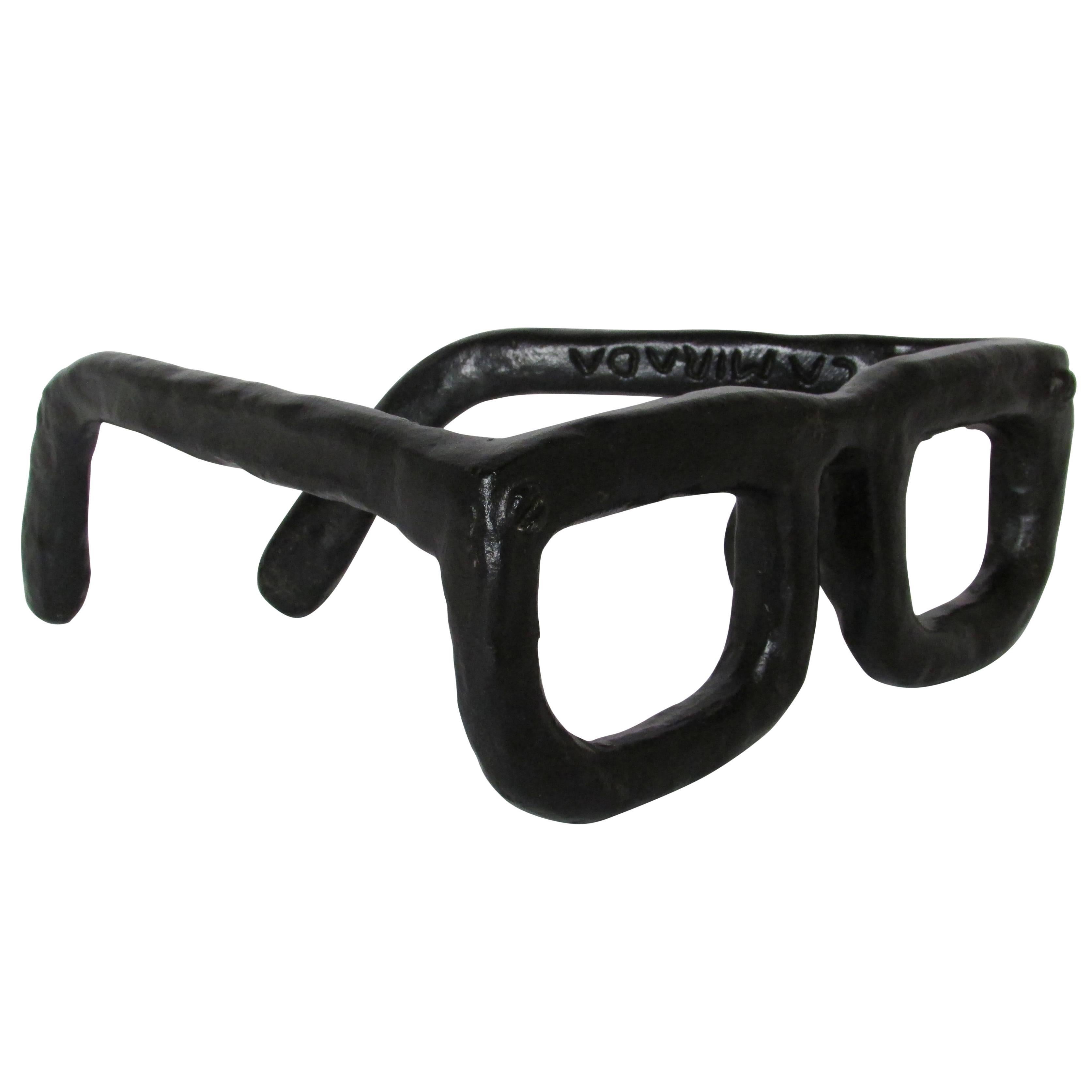 "La Mirada" Bronze Eyeglasses by Manuel Ferreiro