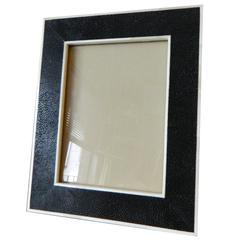 Shagreen Picture Frame with Bone Inlay 9