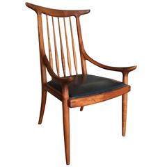 Vintage Important Sam Maloof Horn Back Chair
