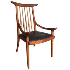 Important Sam Maloof Horn Back Chair