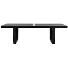 George Nelson Ebony Platform Bench