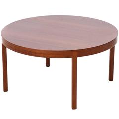 Danish Modern Round Cocktail Table