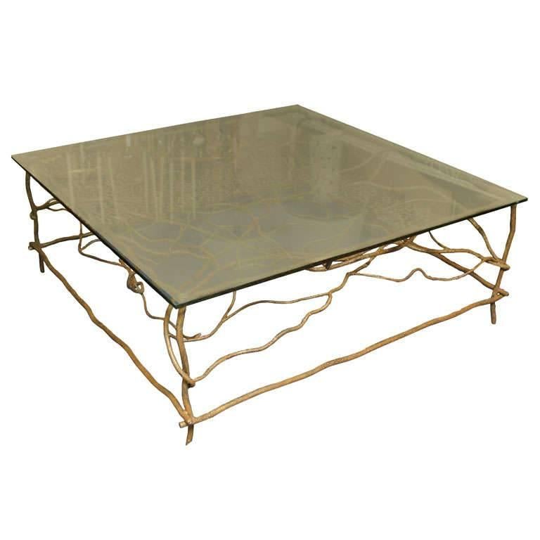 Iron Square Cocktail Table