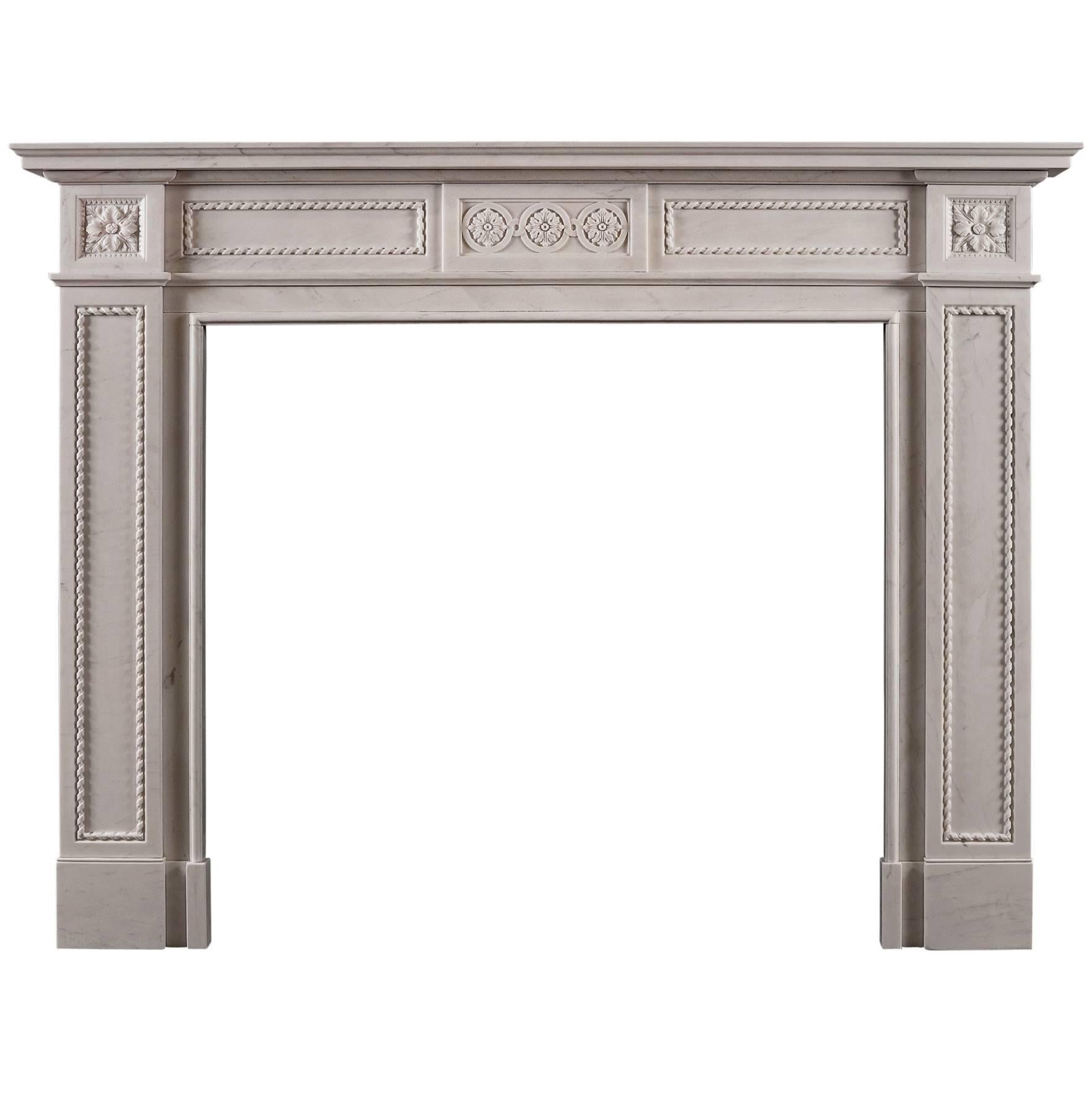 Attractive English Fireplace in the Regency Style