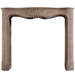Period 18th Century French Louis XV Chimneypiece