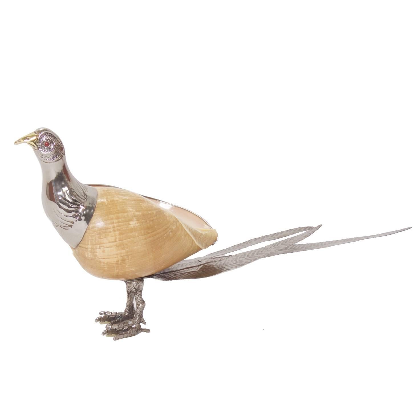 Mid-Century Binazzi Style Bird Sculpture