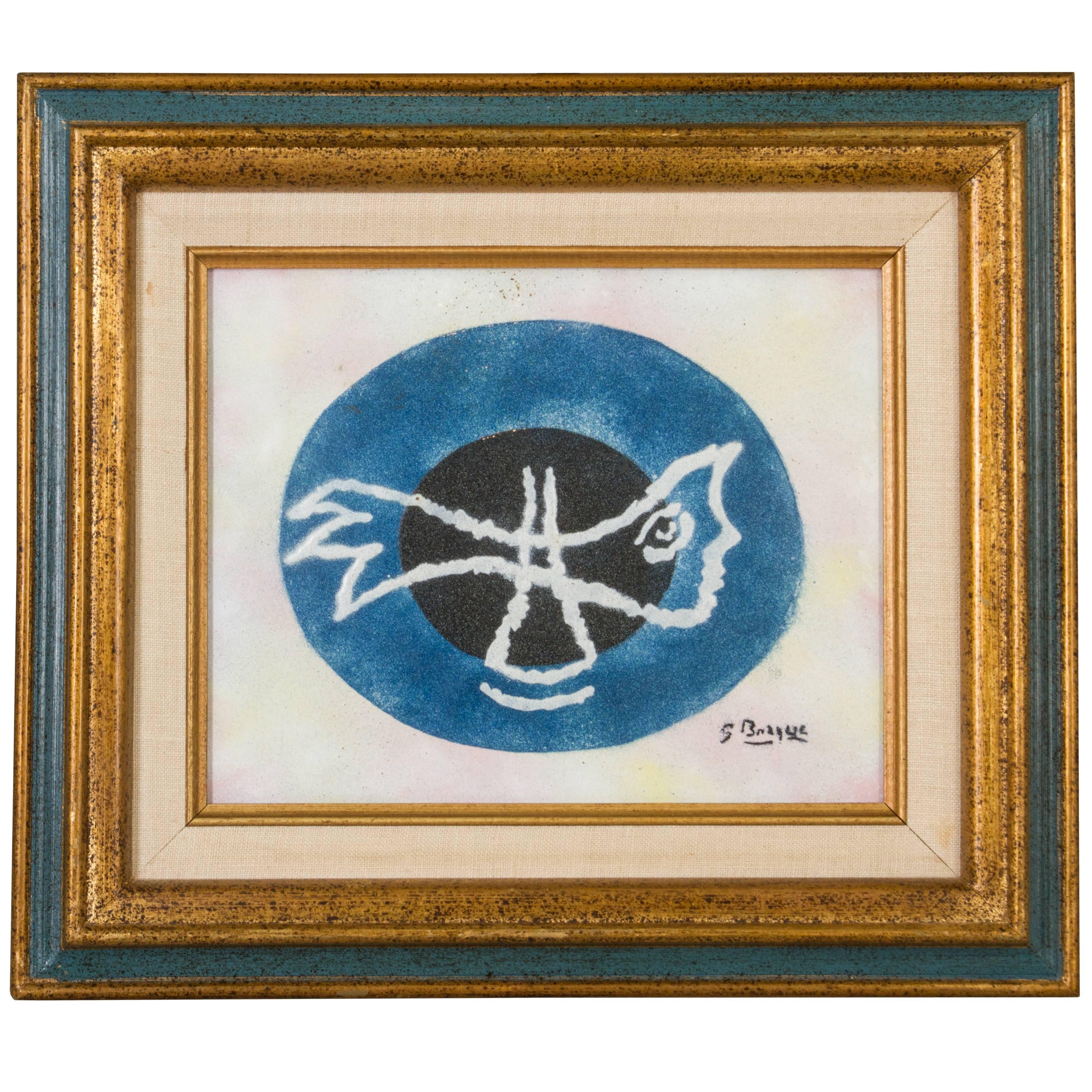 Enamel After Georges Braque For Sale