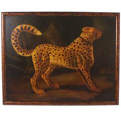 Oil Painting of a Cheetah by Reginald Baxter