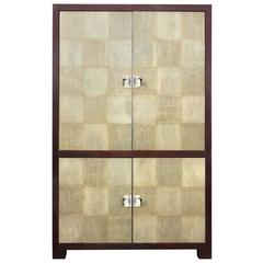 Exceptional Shagreen Cabinet by Larry Laslo 12
