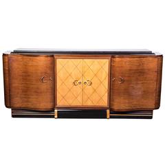 Grand French Art Deco Credenza or Buffet or Sideboard