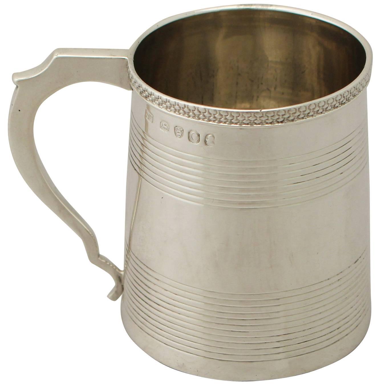 Sterling Silver Christening Mug, Antique George III
