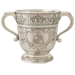 1710s Antique George I Britannia Standard Silver Cup