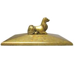 Brass Gryphon Paper Weight