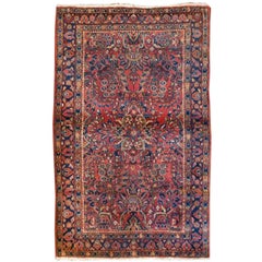 Classic Early 20th Century Sarouk Rug