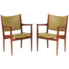 Hans J. Wegner JH-509 Armchairs for Johannes Hansen 1