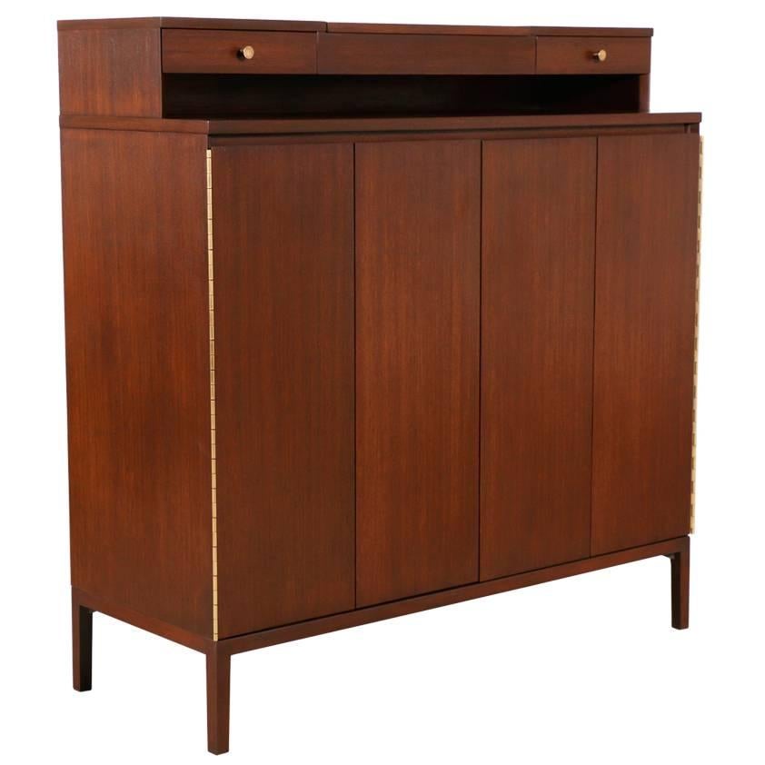 Paul McCobb “Irwin Collection” Bachelors Chest with Bi-Folding Doors for Calvin